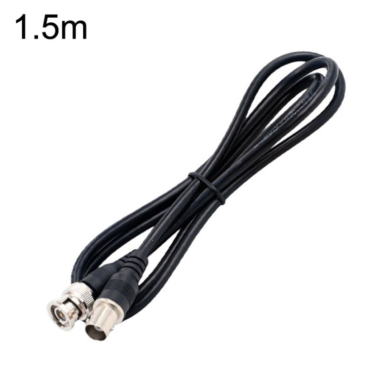 BNC Male To Female Full Copper HD Video Coaxial Cable, 1.5m Length
