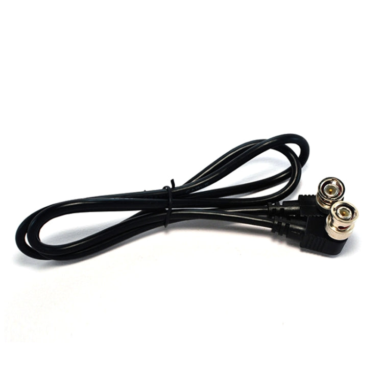 3m BNC Male to Male Elbow Coaxial Cable for Seamless Audio and Video Transmission