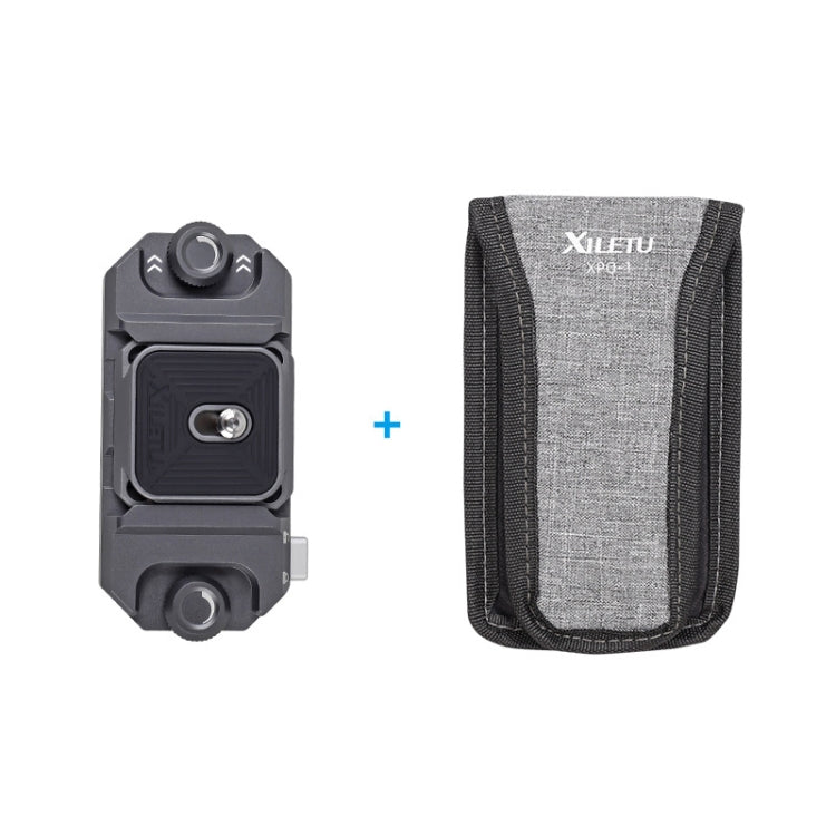 XILETU DSLR Camera Gimbal Arca Swiss Quick Release Plate Clamp with Pad