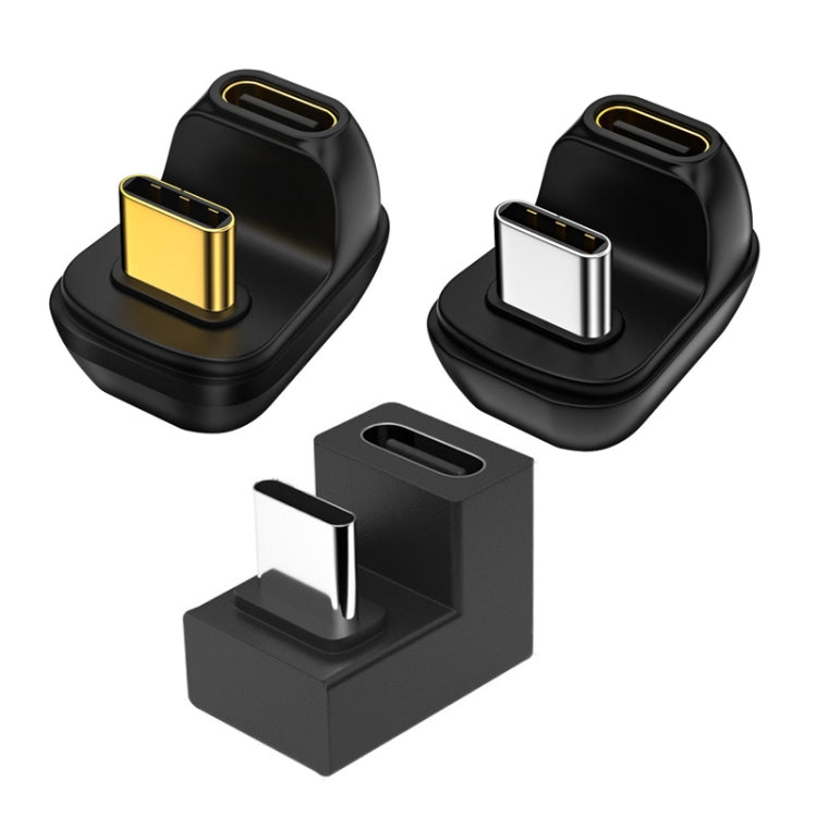 L-shaped Type-C/USB-C Male To Female 2.0 Data Transfer Charging Adaptor