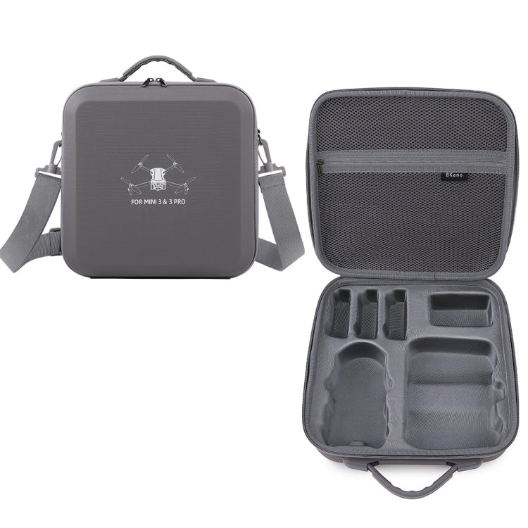 BKANO PU Storage Bag for DJI Mini 3/Mini 3 Pro - Portable Shoulder Bag with Large Capacity
