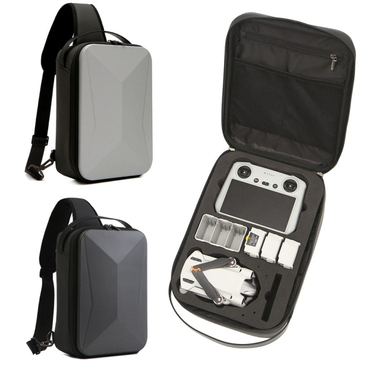 Hard Shell Storage Bag for DJI Mini 3 / Mini 3 Pro (Silver)