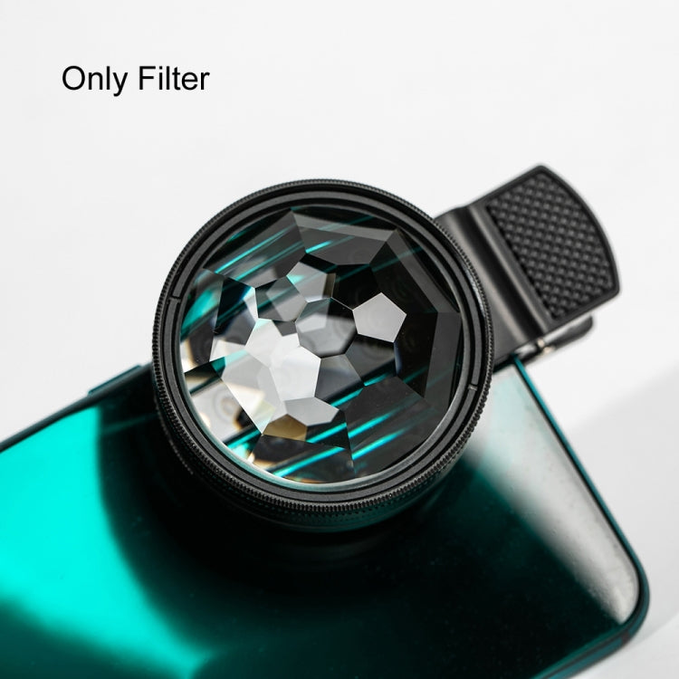 49mm Mobile Phone Lens Photography Blur Kaleidoscope Filter