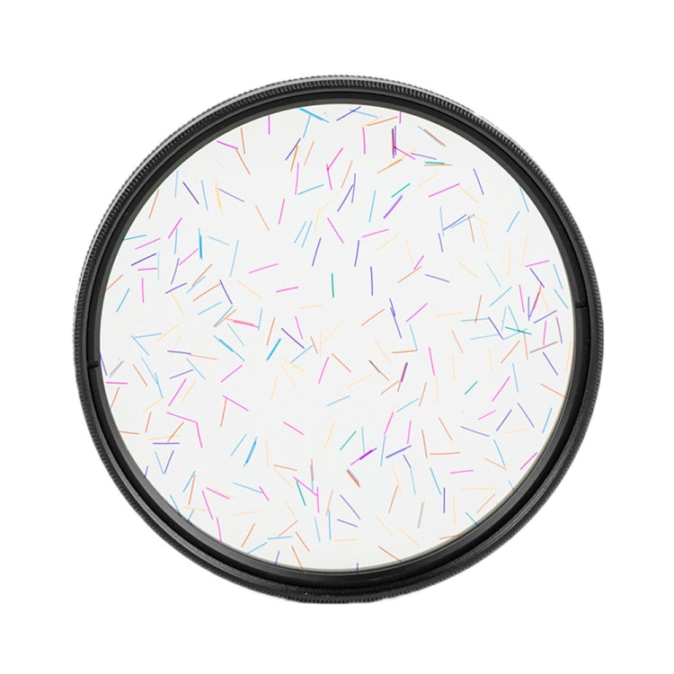 Colorful Starlight Brushed Radiant Camera Lens Filter - 67mm