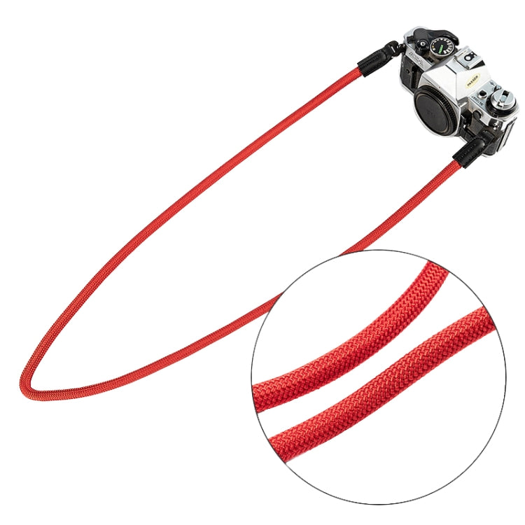 Climbing Rope Camera Strap - Red