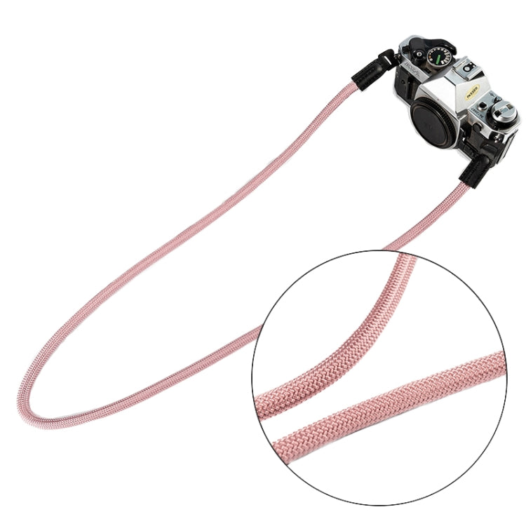 Retro Climbing Rope Camera Strap - Rose Gold