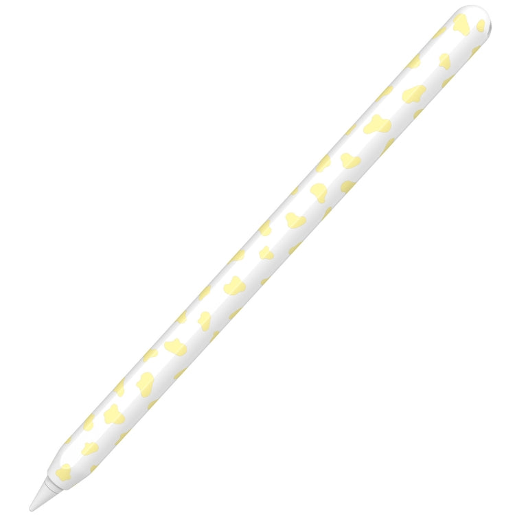 AhaStyle PT65CW Milk Cow Pattern Silicone Case for Apple Pencil 2 (Yellow)