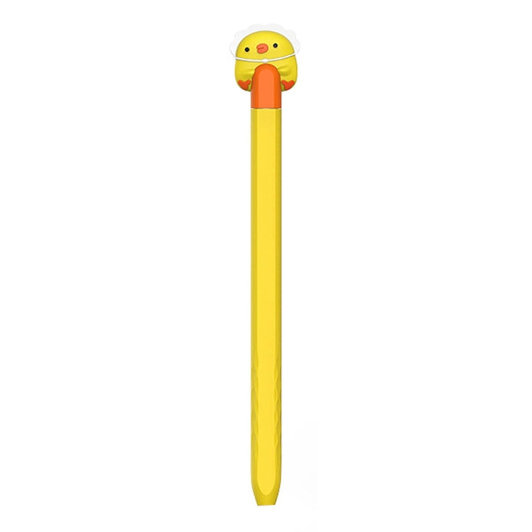 Chicken Orange Cartoon Silicone Protective Case for Apple Pencil 2