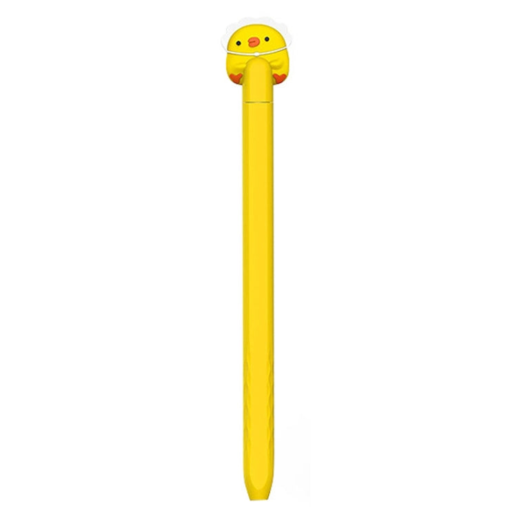 AhaStyle PT-LC129 Chicken Yellow Silicone Cartoon Protective Case for Apple Pencil 2