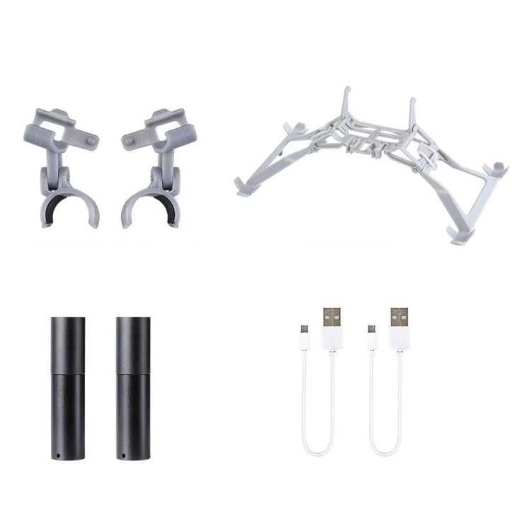 Versatile Dual Flashlight Arm Searchlight for DJI Mini 3 Pro with Increased Tripod