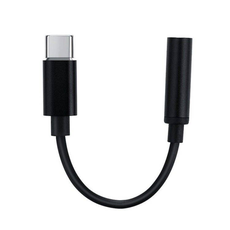 RCSTQ Type-C/USB-C to 3.5mm Audio Conversion Cable - Black