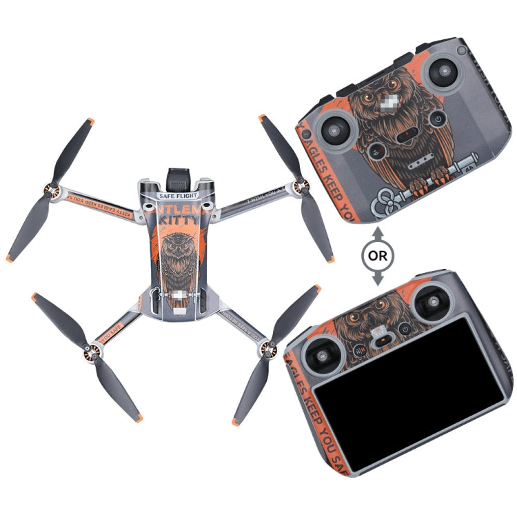 DJI Mini 3 Pro Remote Control Domineering Eagle Sticker - RC-N1 Without Screen