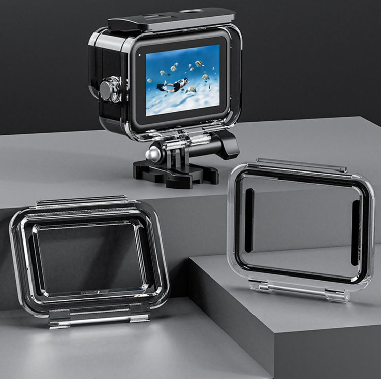 TELESIN Waterproof Case for GoPro Hero11 Black / HERO10 Black / HERO9 Black: Full Scene Anti-Fog Underwater Diving Housing with 45M Waterproofing