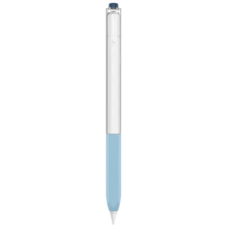 AhaStyle PT-LC05 Translucent Silicone Protective Pen Case for Apple Pencil 2 (Blue)