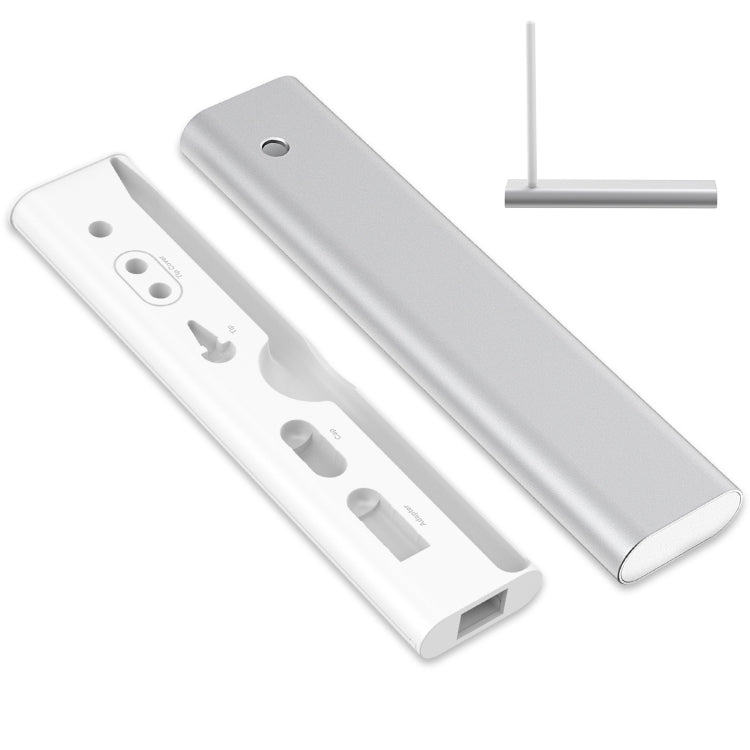 AhaStyle PT145 Aluminum Storage Pen Case for Apple Pencil 1 / 2 (Silver)