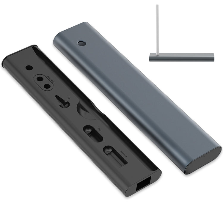 AhaStyle PT145 Aluminum Storage Pen Case for Apple Pencil 1 / 2 (Dark Gray)