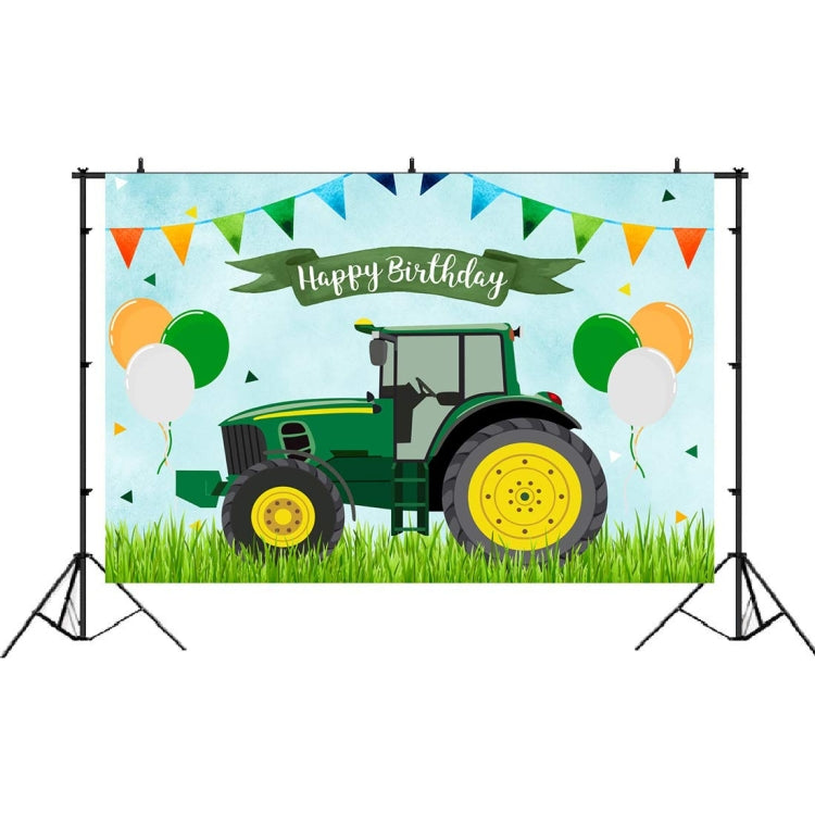 Tractor Theme Farm Birthday Backdrop - 150x100cm