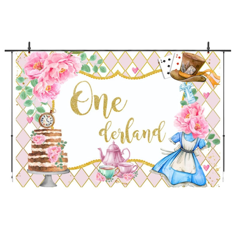 Tea Party Photography Backdrop Cloth - 180x180cm