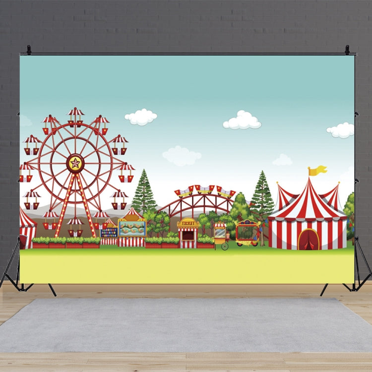 Circus Amusement Park Ferris Wheel Photography Background Cloth - 150 x 100cm (MDA08217)