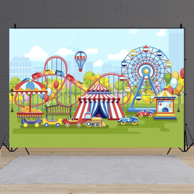 Circus Amusement Park Ferris Wheel Photography Background Cloth - 150 x 100cm (MDA18301)