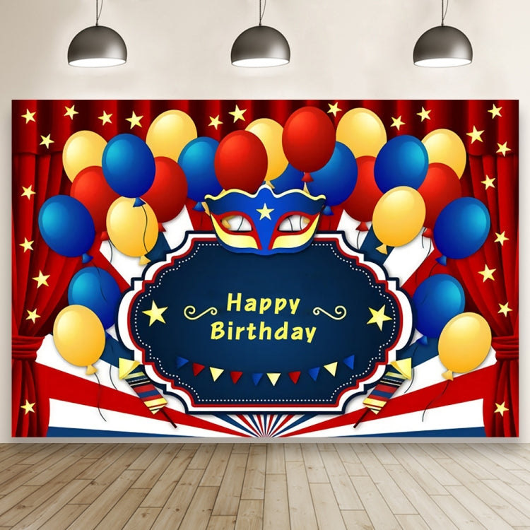 Circus Clown Party Photography Background Cloth - 150 x 100cm (MDT03796)