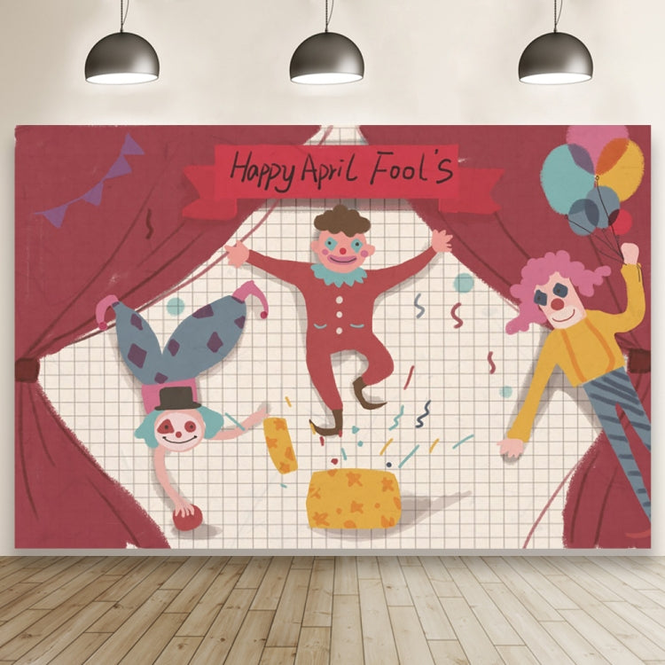Circus Clown Party Photography Background Cloth - 150 x 100cm (MDT02787)