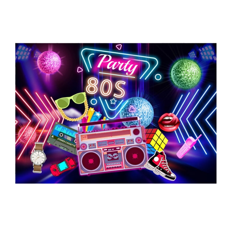 Vintage Graffiti Party Background Cloth for Photography - 150x100cm