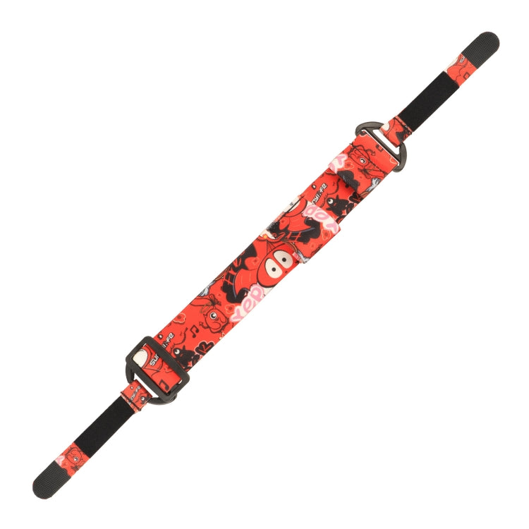 Red Color Headband Fixed Elastic Strap for DJI Avata / FPV Goggles V2 by Sunnylife TD487