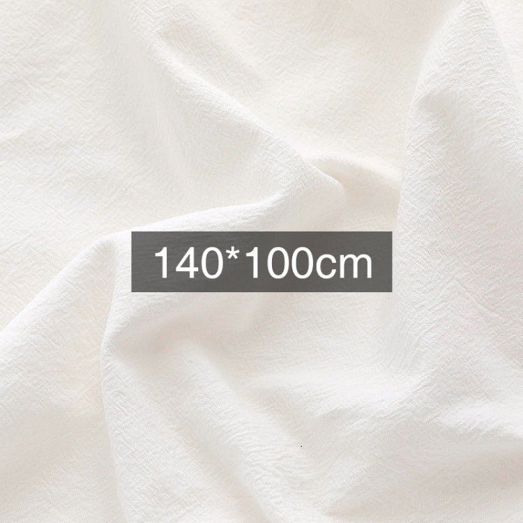 Encrypted Texture Cotton Photography Background Cloth - 140 x 100cm (Off-white)