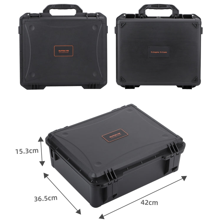 Sunnylife AQX-8 Waterproof Large Capacity Drone Storage Case (Black)