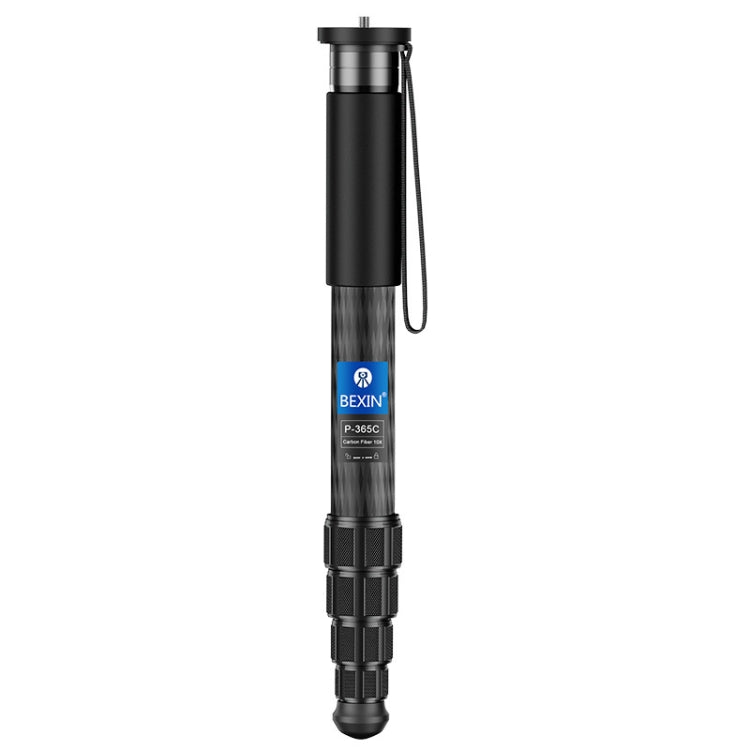 BEXIN P365CF-S Carbon Fiber Retractable Monopod for Mobile Phone Photography and Live Streaming