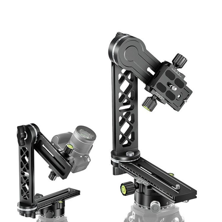 360-degree Rotating Aluminum Alloy Tripod Head