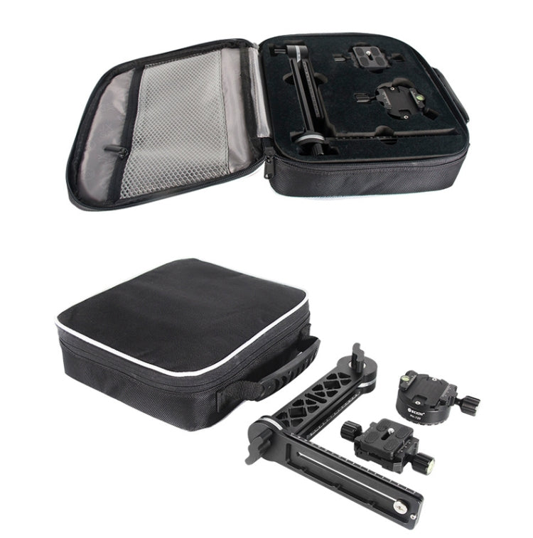 360-degree Rotating Aluminum Alloy Tripod Head