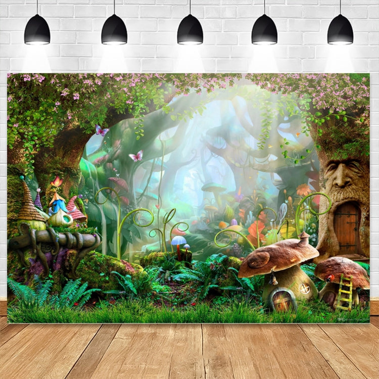 Fantasy Forest Photography Background Cloth 150 x 210cm Cartoon Kids Party Decoration Backdrop