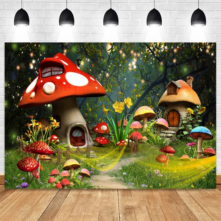Fantasy Forest Photography Backdrop - 150 x 210cm Cartoon Kids Party Decoration