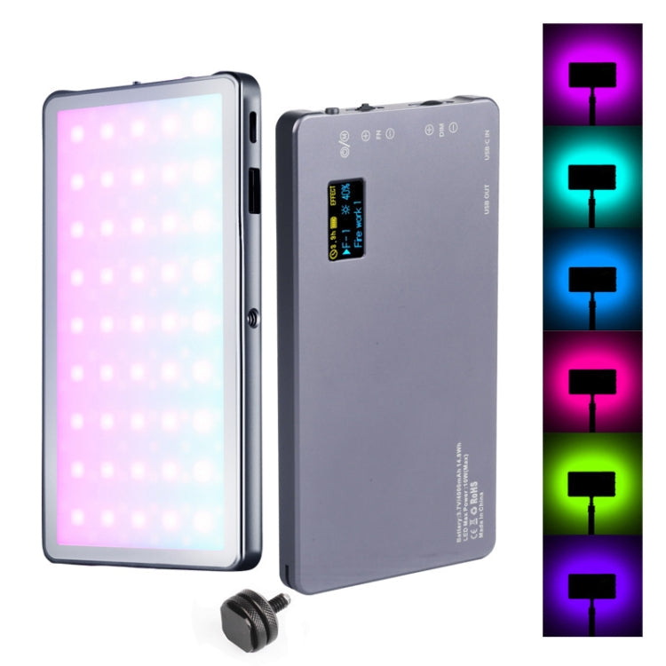 Handheld RGB Photography Light with Customizable Lighting