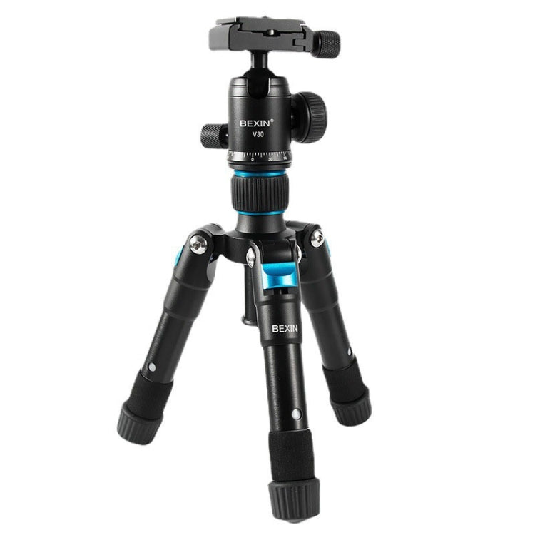 Adjustable Aluminum Alloy Desktop Camera Tripod Mini Portable Folding Live Tripod