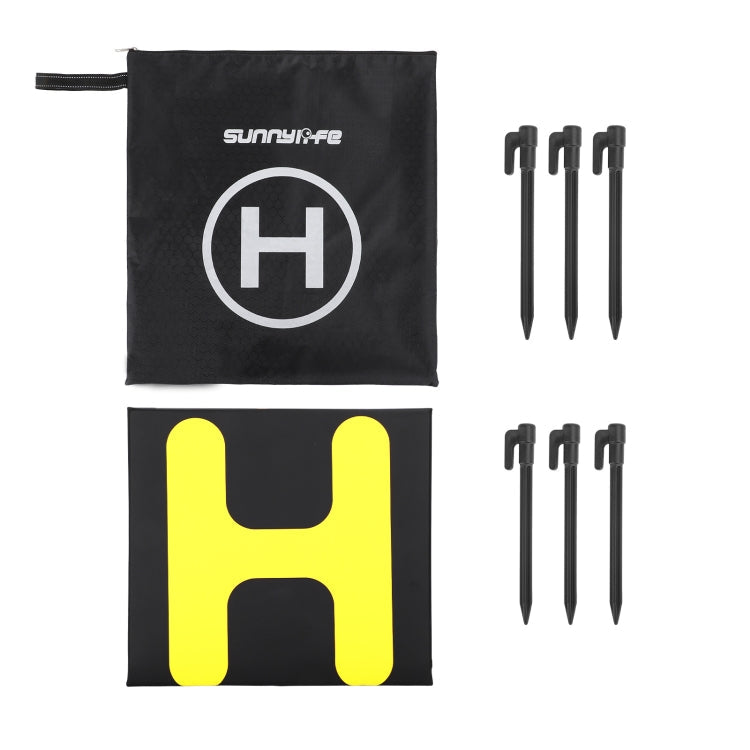 Foldable Drone Landing Apron with Strong Wind Resistance