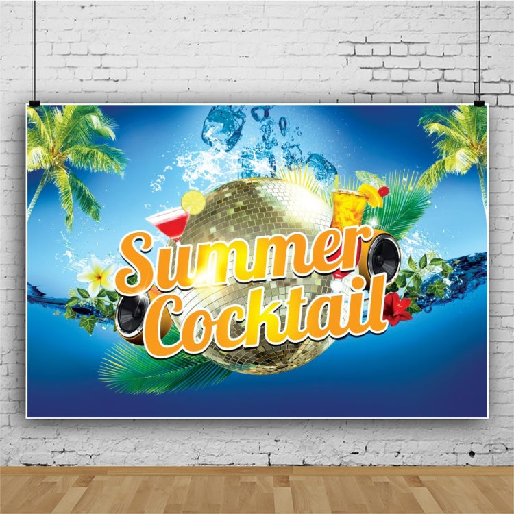 Summer Pool Party Swimming Ring Photography Background Cloth