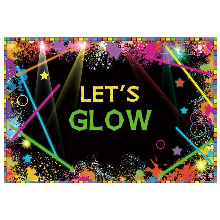 Colorful Graffiti Birthday Party Decoration Photography Background Cloth