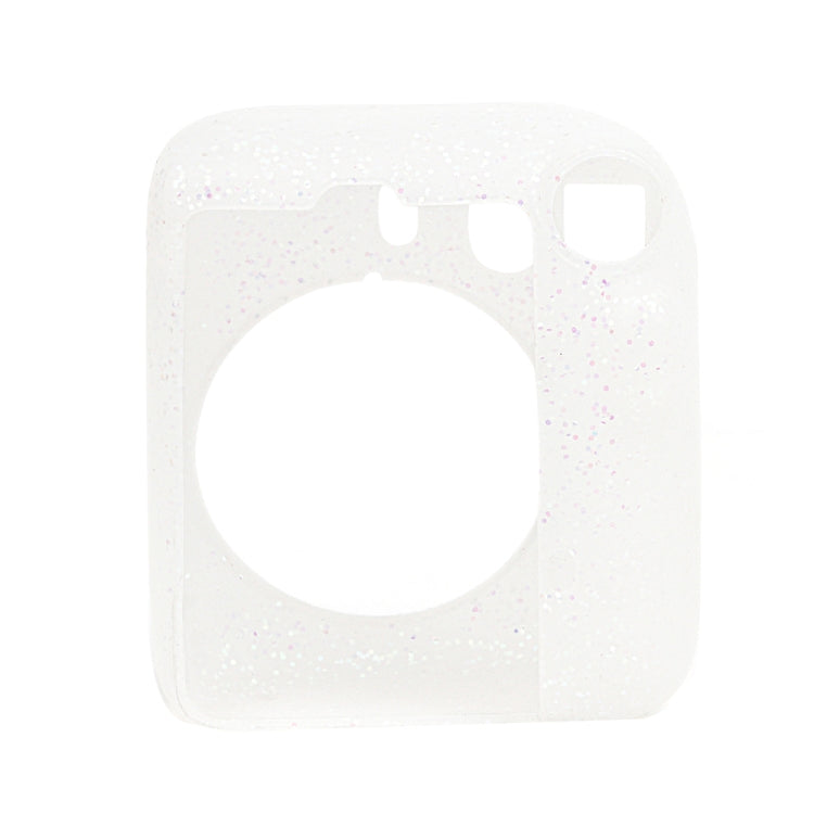 Glitter Pink Silicone Case for Fujifilm Instax Mini 12 Camera Bag