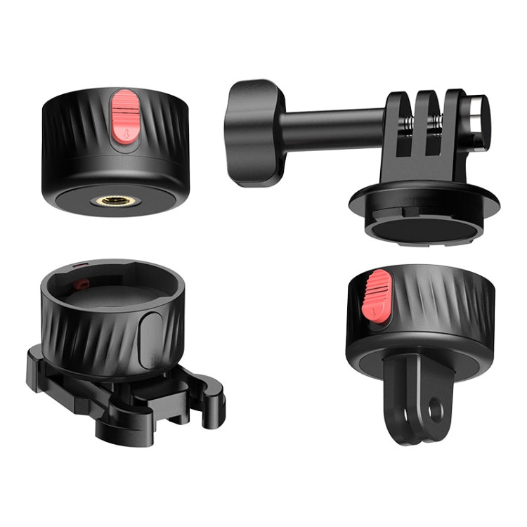 Magnetic Gimbal Base Adapter Set for GoPro/Insta360 GO 3 Action Camera (3 Pieces)