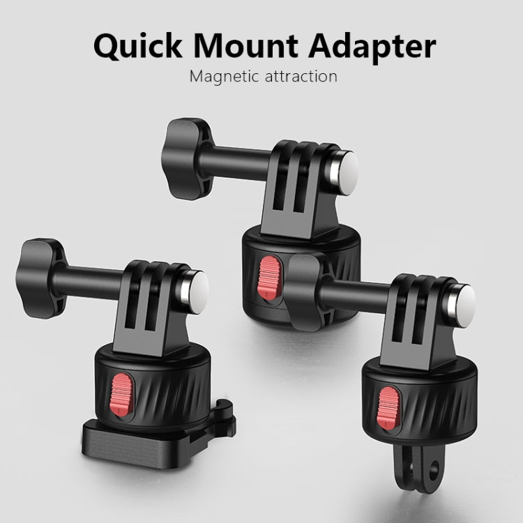 Magnetic Gimbal Base Adapter Set for GoPro/Insta360 GO 3 Action Camera (3 Pieces)