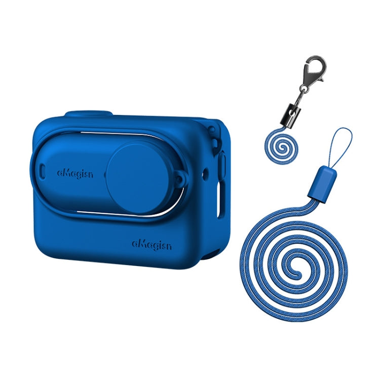 Insta360 GO 3 Silicone Protective Case with Lanyard (Blue)