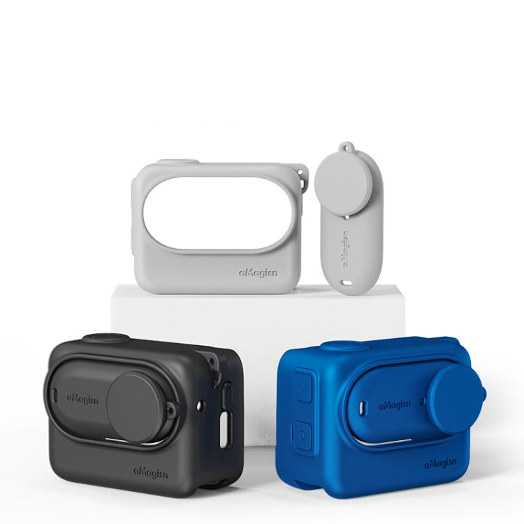 Insta360 GO 3 Silicone Protective Case with Lanyard (Blue)