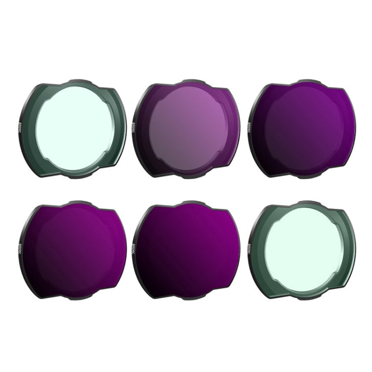 DJI Avata BRDRC 6-Piece Lens Filter Set: UV+CPL+ND8+ND16+ND32+ND64