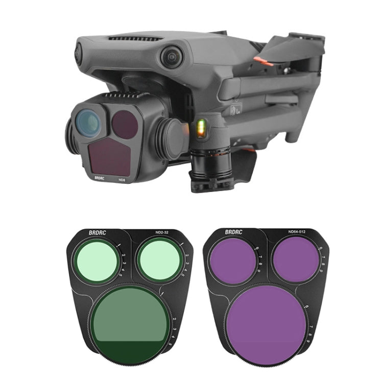 Adjustable VND Filters Set for DJI MAVIC 3PRO: Enhance Photography Game
