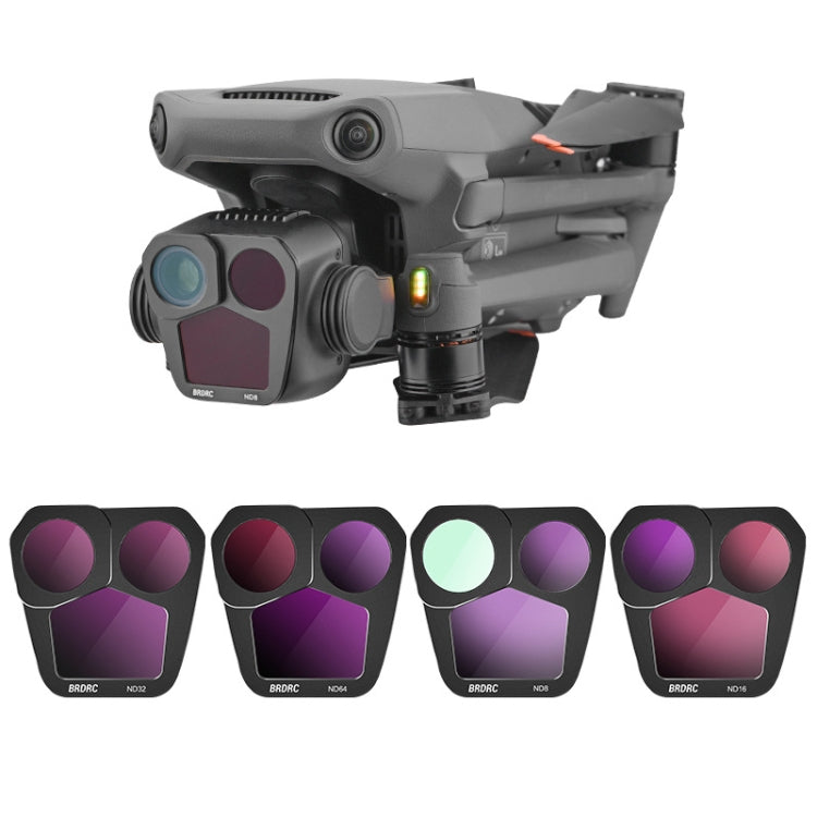 DJI MAVIC 3PRO BRDRC Filter Set - ND8+ND16+ND32+ND64