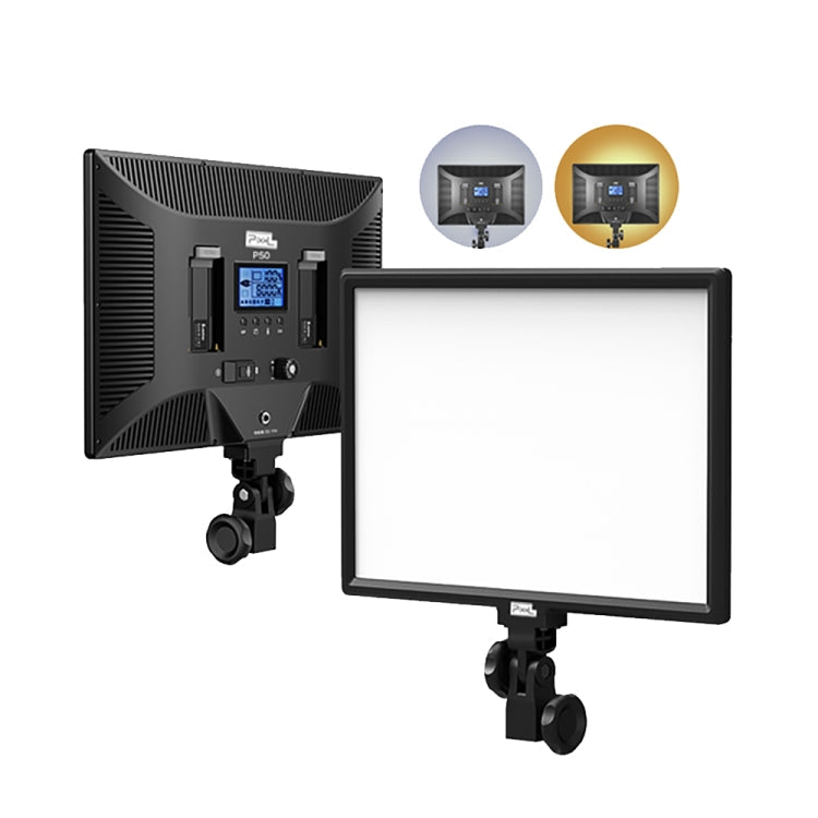Pixel P50 Dual Color Temperature Flat Panel Fill Light for Enhanced Photography