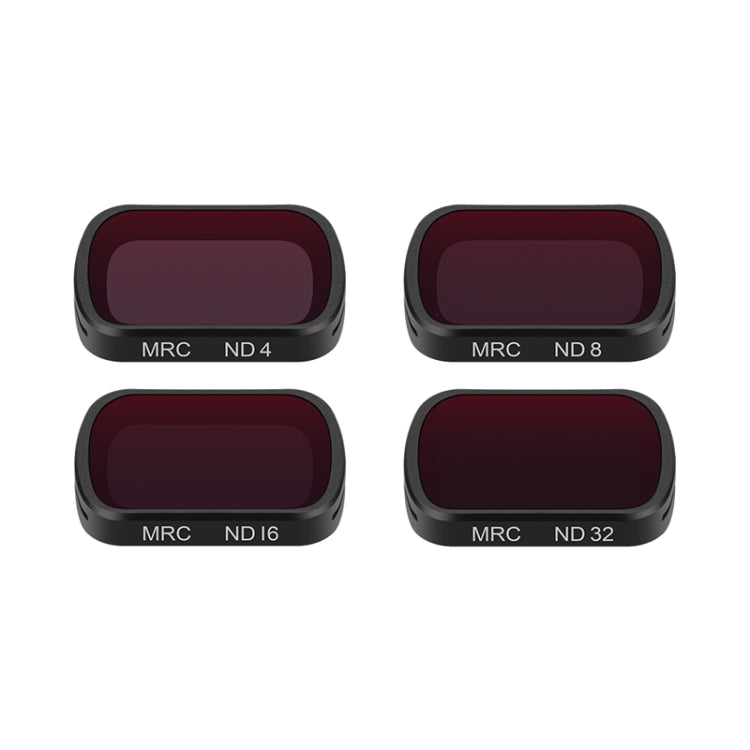 BRDRC Filters Set for DJI POCKET 2: ND4+ND8+ND16+ND32